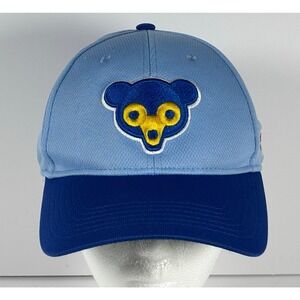 Chicago Cubs Baseball Cap Blue Youth OSFM Team MLB by OC‎ Sports